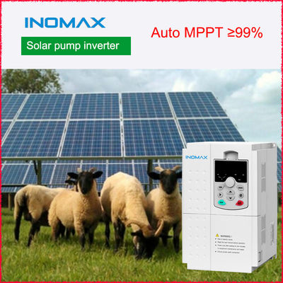 ราคาดี 7.5KW Inomax Solar MPPT Inverter สําหรับปั๊มพลังแสงอาทิตย์และการชลประทานพลังแสงอาทิตย์โดยไม่ต้องใช้แบตเตอรี่ ออนไลน์
